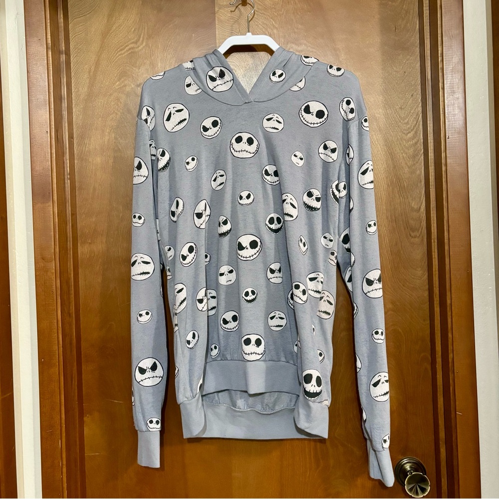 Disney Nightmare Before Christmas light hoodie